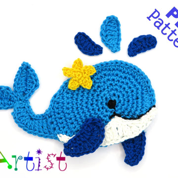 Whale Applique