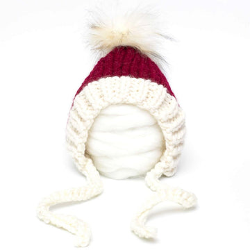 Chunky Santa Pixie Bonnet