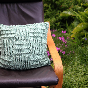 Eau De Nil pillow cover