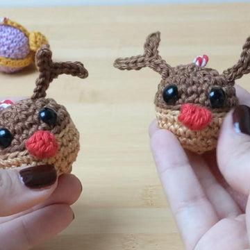Rudolph the Reindeer Mini Christmas Bauble