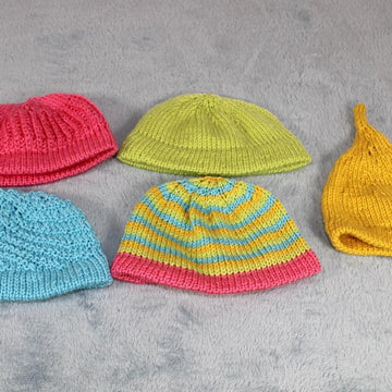 5 Budget Baby Hats CIRCULAR