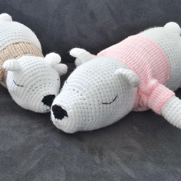 Amigurumi ours et ourson