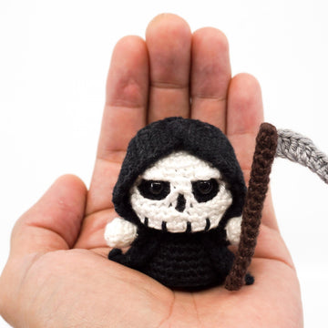 Mini Grim Reaper Crochet Pattern