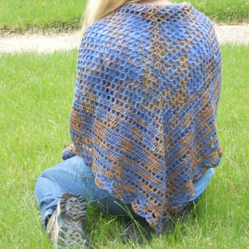Fuchsia Fiesta Shawl