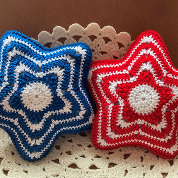 Medium Star Cushion by HueLaVive
