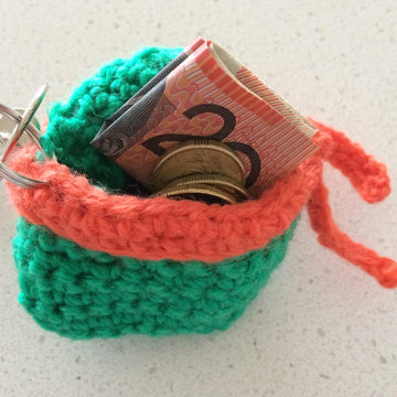 Ninja Turtle (inspired) coin purse