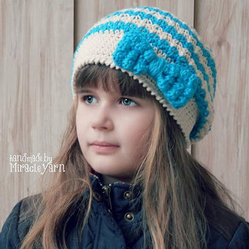 Bella Slouch with Bobble Bow