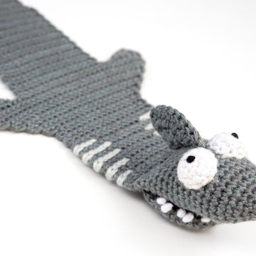 Shark Bookmark Crochet Pattern
