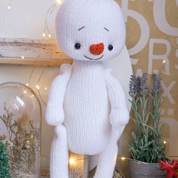 Knitting Snowman Toy Pattern