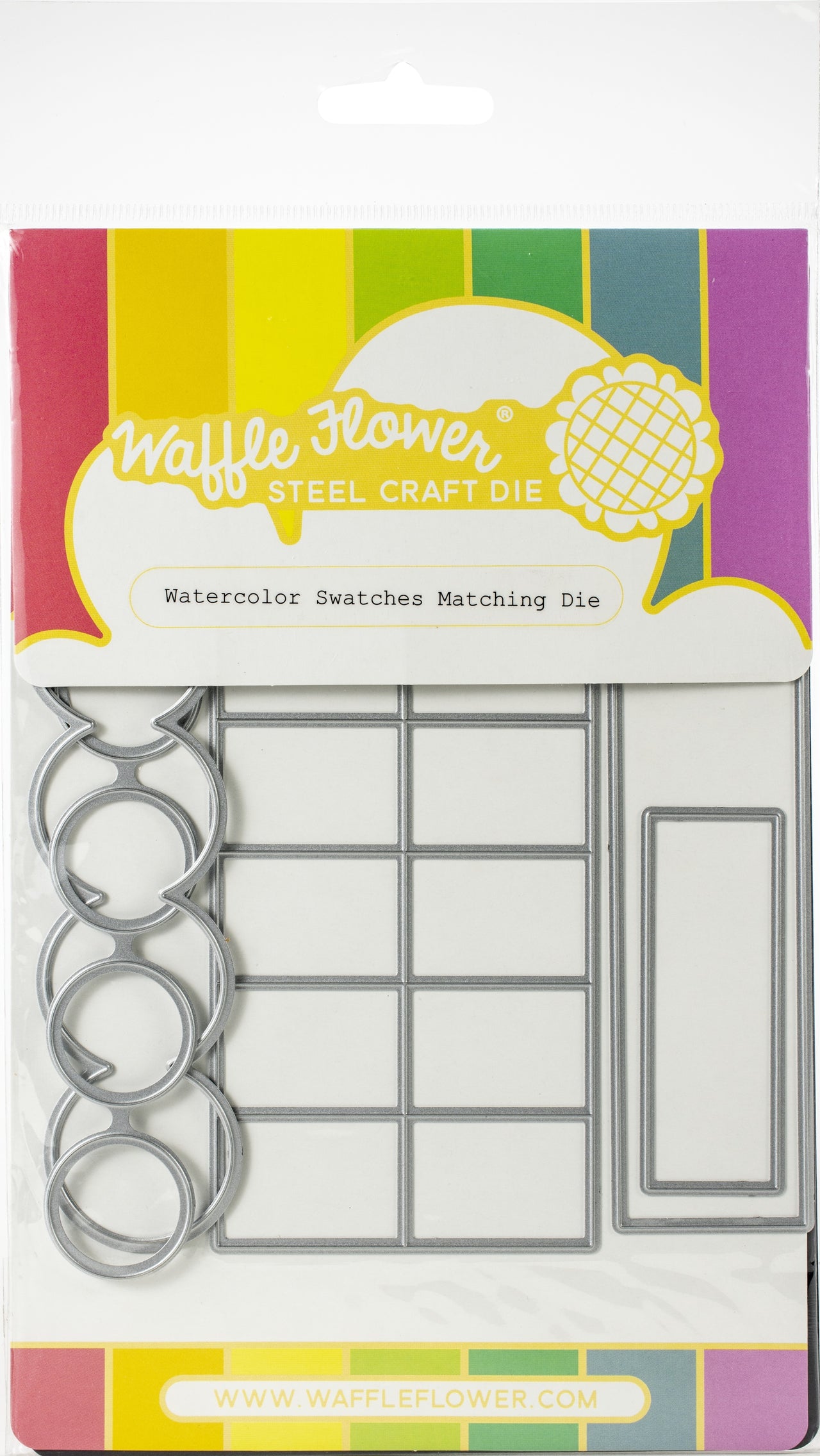 Waffle Flower Crafts Waffle Flower Die - Watercolor Swatches