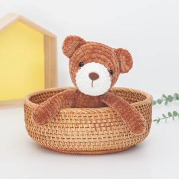 Teddy bear plush amigurumi pattern