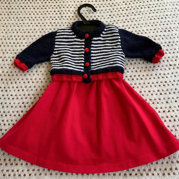 Kensington 3-6 Months Baby Cardigan in Katia Mississippi 3