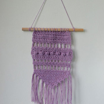 Small Purple Wall Hanging