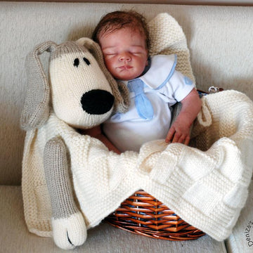 Dog Toy Baby Blanket