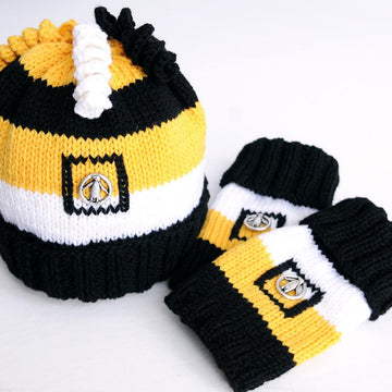 Unisex Pittsburgh Duo Hat & Mitts
