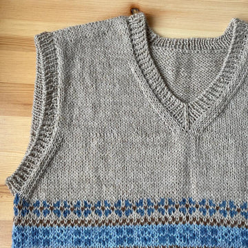 Floki Fair Isle Vest
