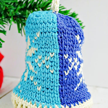 Snowflake Christmas Bell