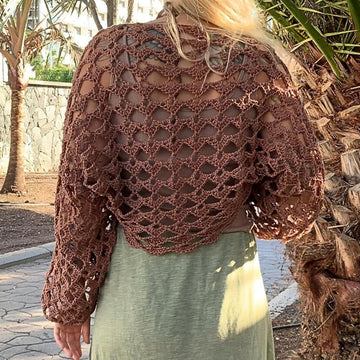 Crochet Seashell Bolero