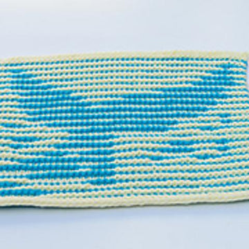 Whale Tail Design Square