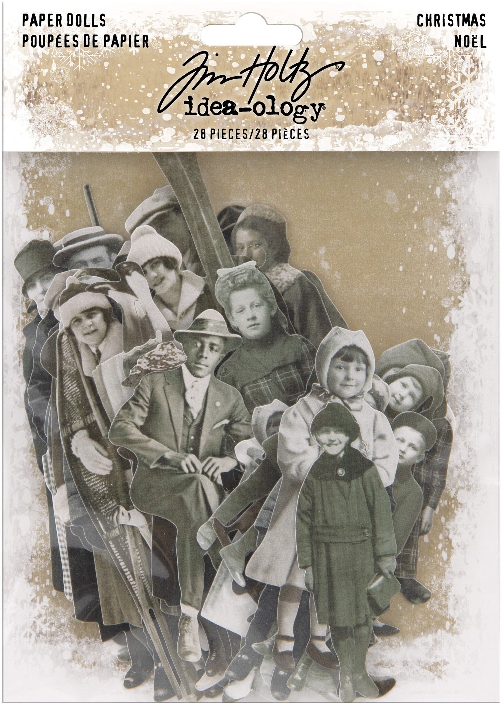 Advantus Idea-Ology Paper Dolls Die-Cuts 28/Pkg - Christmas