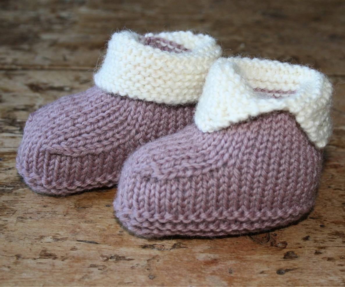 Bonny baby booties