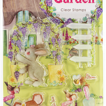 Craft Consortium A5 Clear Stamps - Green Fingers