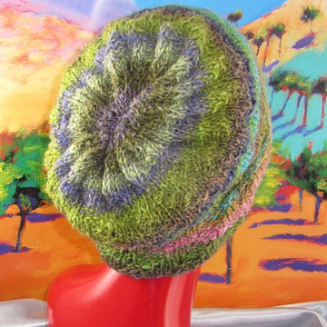Silk Garden Swirl Slouch Circular