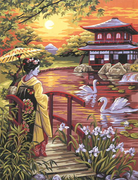Royal Paris Fuji-Yama Tapestry Canvas -