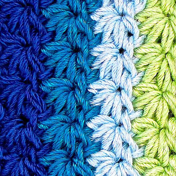 Starpath Scarf, a Star Stitch How-to