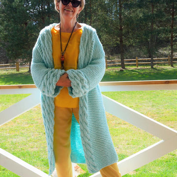 MINT CANDY CARDIGAN
