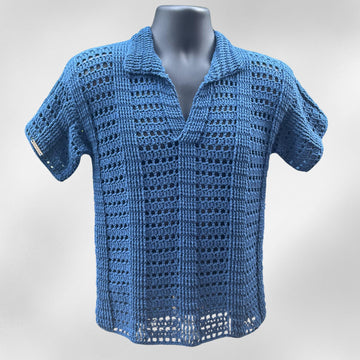 Ocean Mens Polo Shirt & Shorts Set