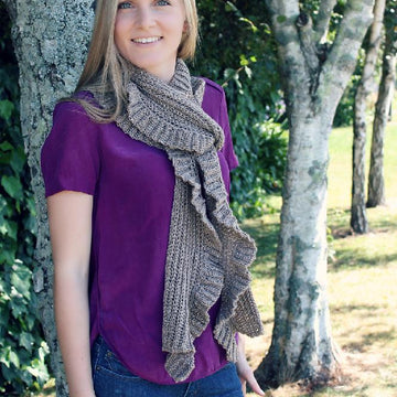 Subtle Ruffle Scarf