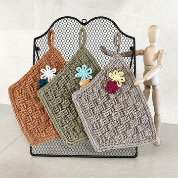 Wicker Basket Trivet Potholder
