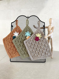 Wicker Basket Trivet Potholder
