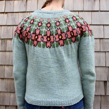 Floral Yoke Cardigan