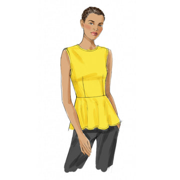 Vogue Misses' Top V8815 - Sewing Pattern