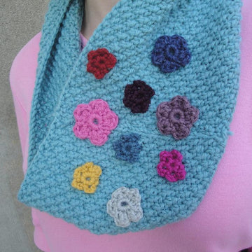 Flowery Cowl & Hat