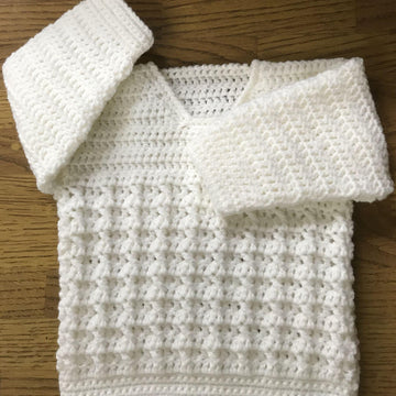 Cosy Cable Sweater For Baby or Child