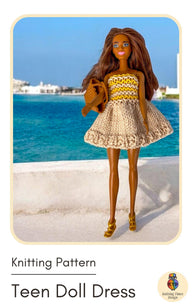 Easy Teenage Doll Dress