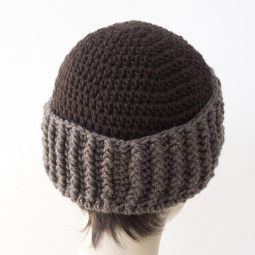 Ribbed Hat and Purse