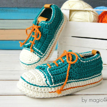 Converse inspired slippers
