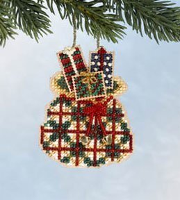 Mill Hill Santa's Sack Cross Stitch Kit - Multi