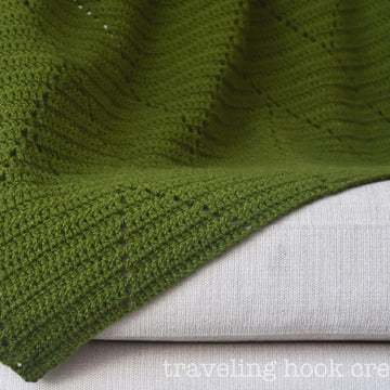 Magnolia Herringbone Blanket