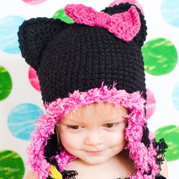 Sassy The Kitty Hat With Bow