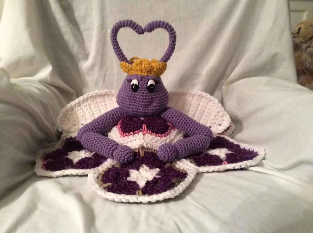 Queen Violet of the LoveBugs Security Blanket