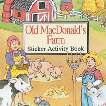 Dover Publications - Old Macdonald's Farm Stkr Actv Bk