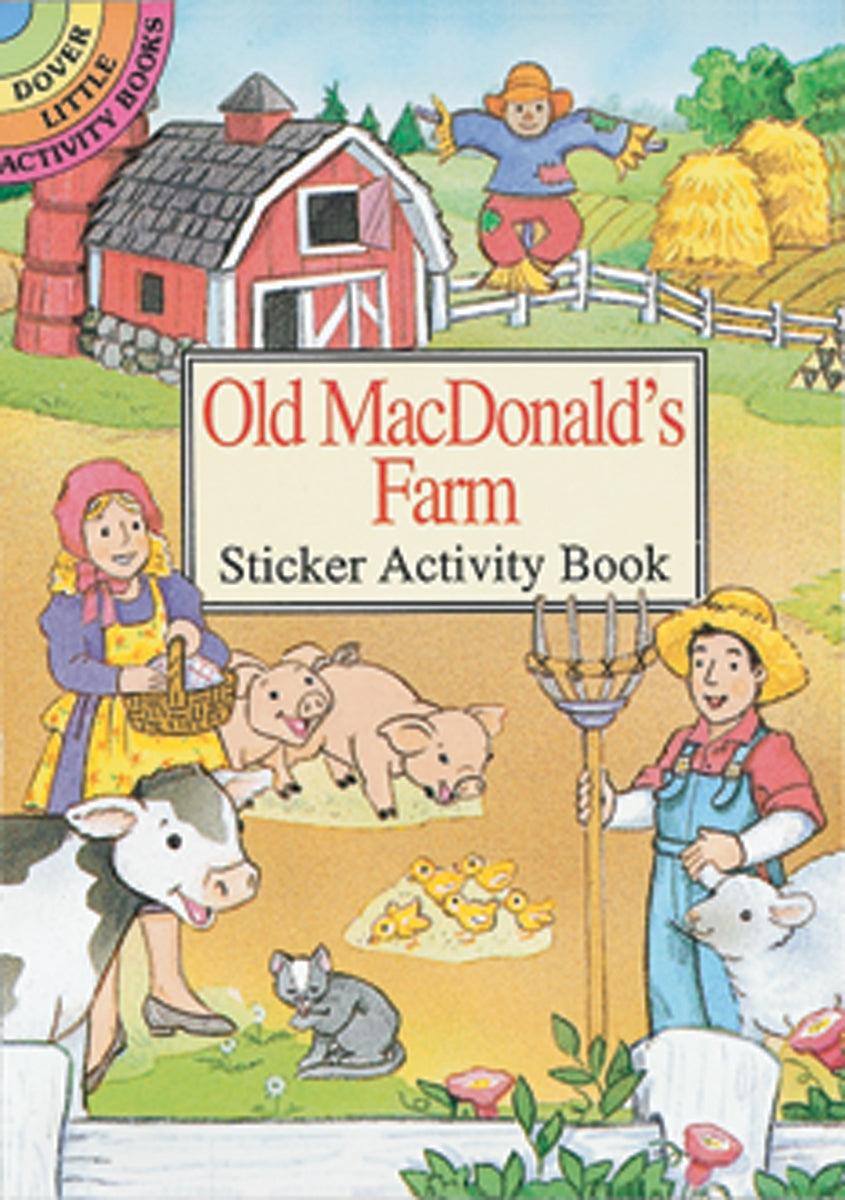 Dover Publications - Old Macdonald's Farm Stkr Actv Bk