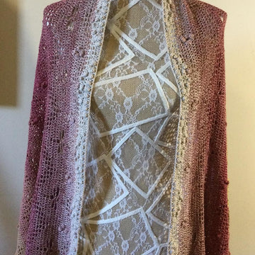 Lost in the Dragonfly Labyrinth Shawl