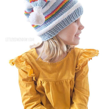 Rainbow Stocking Cap