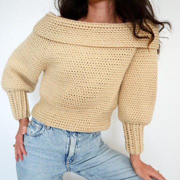 Sultry Shoulder Sweater